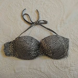 VS Snake Print bikini top- Sz 34D